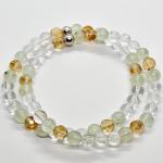 Sommerfrische Kreation diopteia Armband Kugeln 6mm / 18 cm