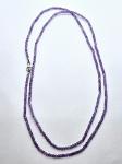 Amethyst Kette facettiert 90 cm