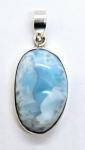 Larimar Anhänger (Einzelstück) - Ewigkeit und Augenblick
