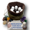 Stoffbeutel mit Heilsteinen und Ätherischen Ölen