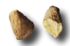 Alabaster roh (Gips) -Notbremsestein